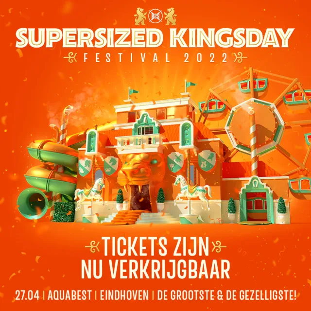 Poster: Supersized Kingsday Festival 2022