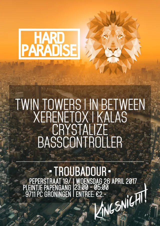 Poster: Hard Paradise: Kingsnight 2017