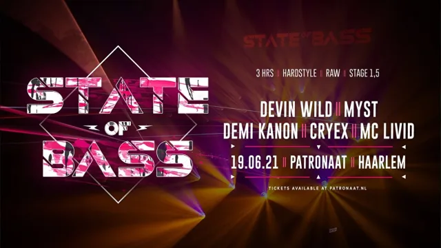 Poster: State of Bass: Warming Up!