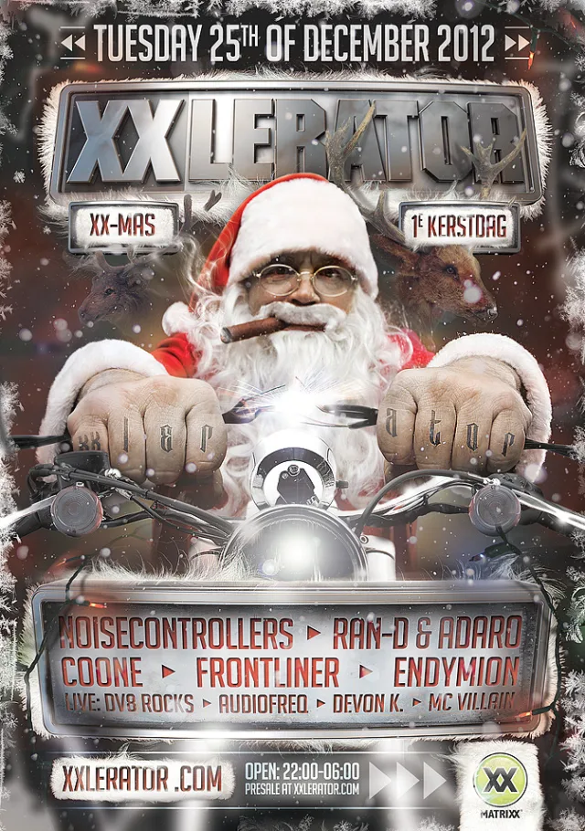 Poster: XXlerator XXmas