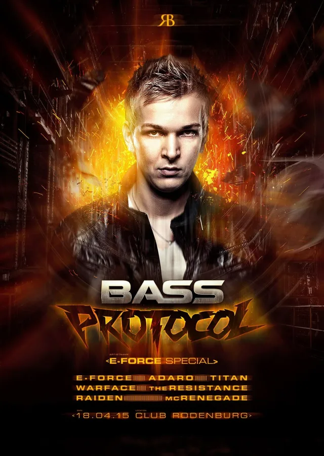Poster: Bass Protocol - E-Force Special