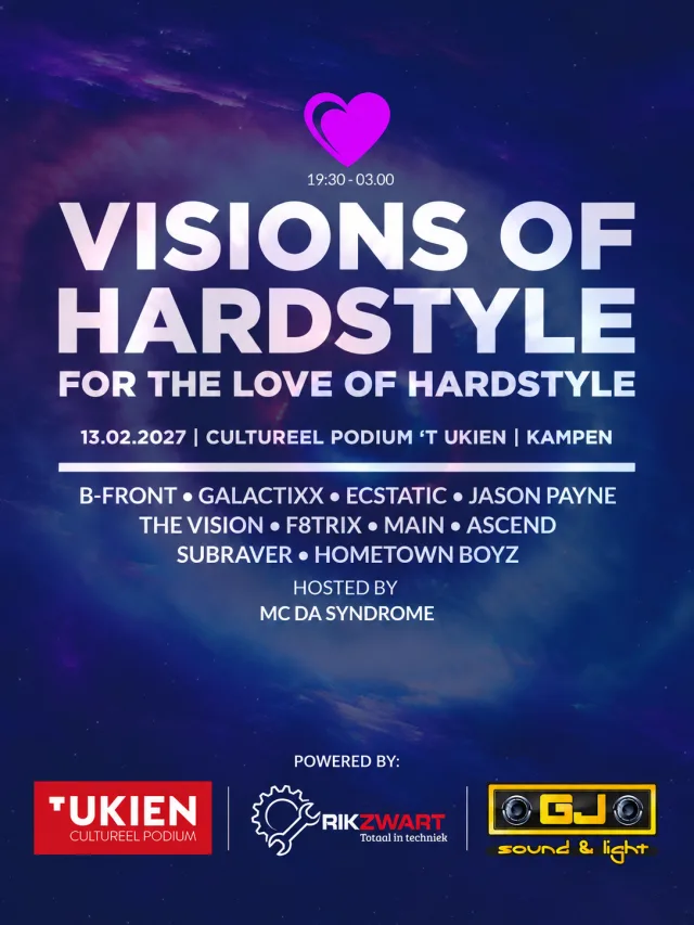 Poster: Visions Of Hardstyle 2027 I 5 Years Special Edition