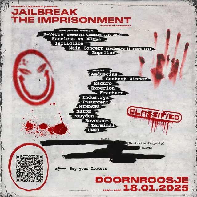 Poster: Classified x 15 Years of Spoontech
