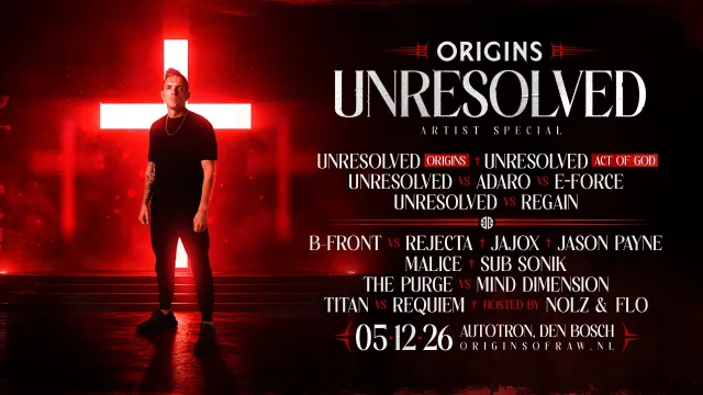 Poster: Origins of Raw - Unresolved