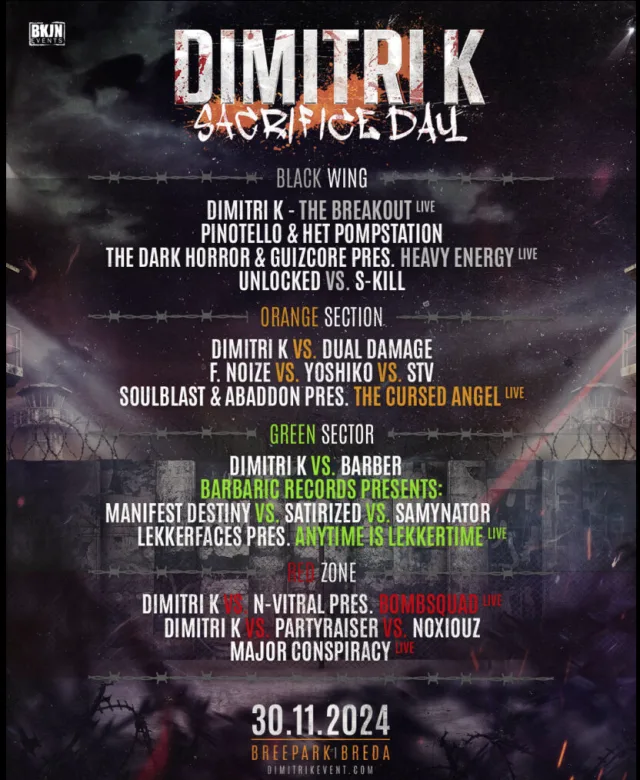 Poster: Dimitri K - Sacrifice Day