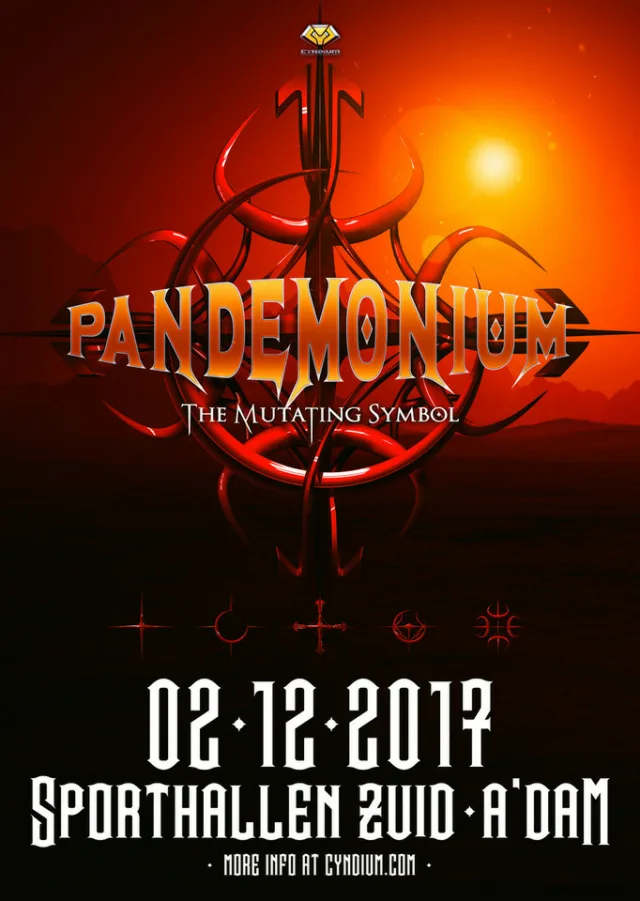 Poster: Pandemonium · The Mutating Symbol