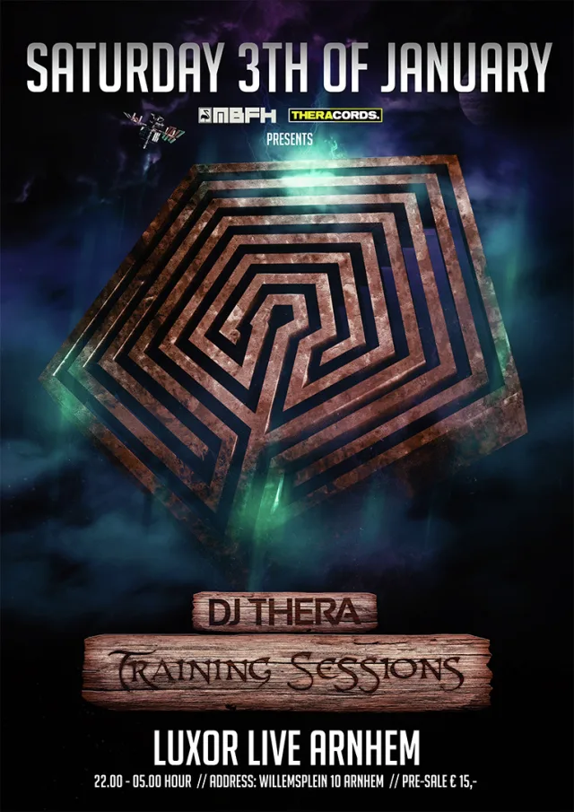 Poster: DJ Thera's Training Sessions