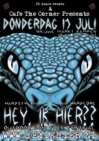 Poster: Hey Ik Hier?? Outdoor Festival