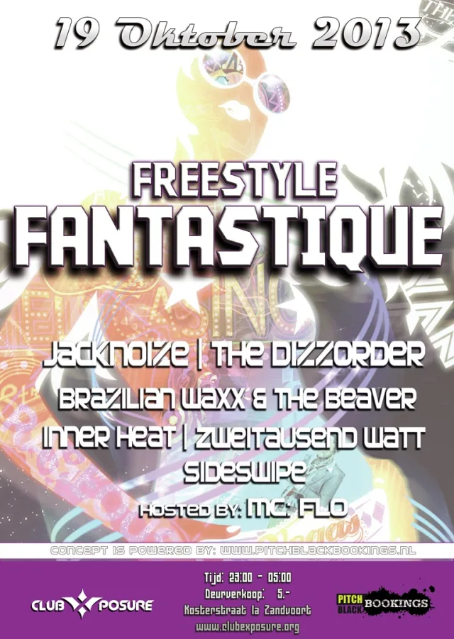 Poster: Freestyle Fantastique Club Tour