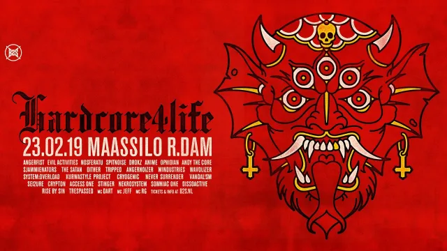 Poster: Hardcore4life 2019