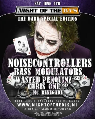 Poster: Night Of The DJ's Special Edition