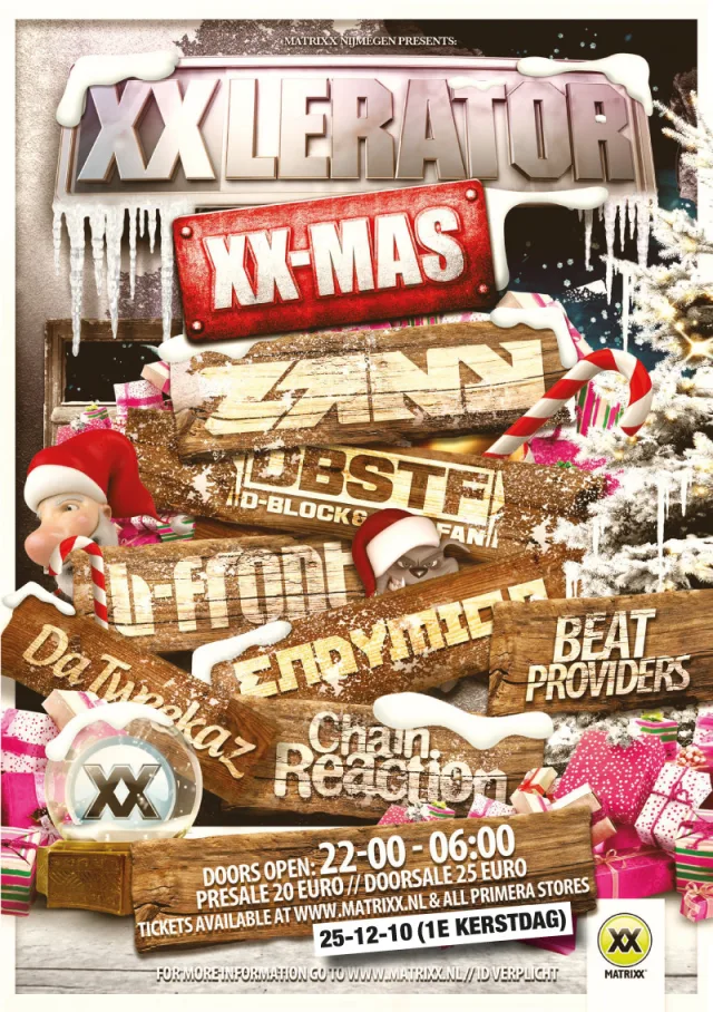 Poster: Xxlerator - XX-Mas Edition