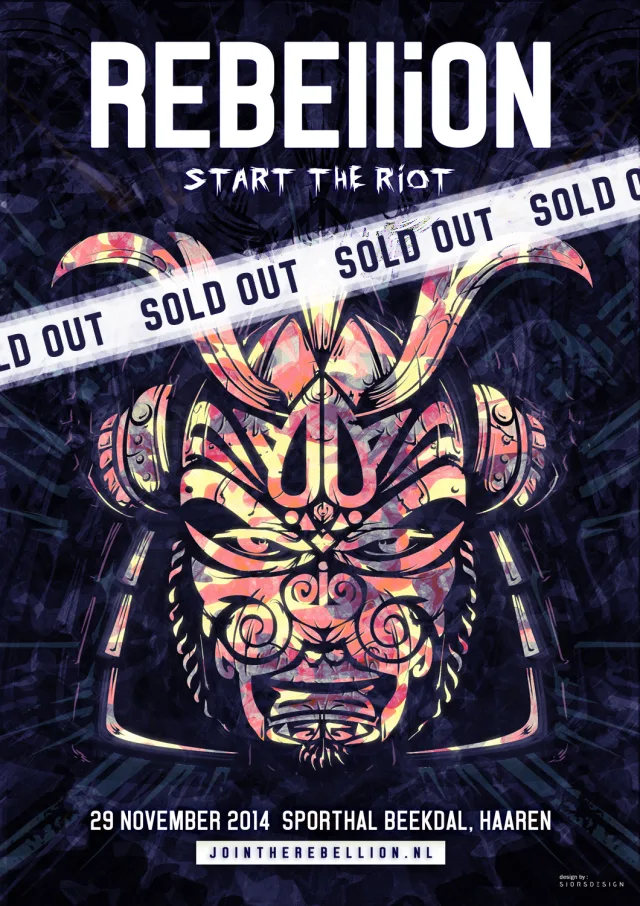 Poster: Rebellion · Start The Riot