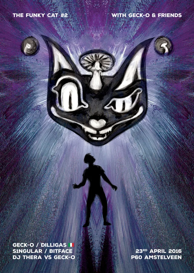 Poster: The Funky Cat #2