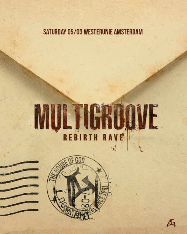 Poster: Multigroove x Rebirth Rave