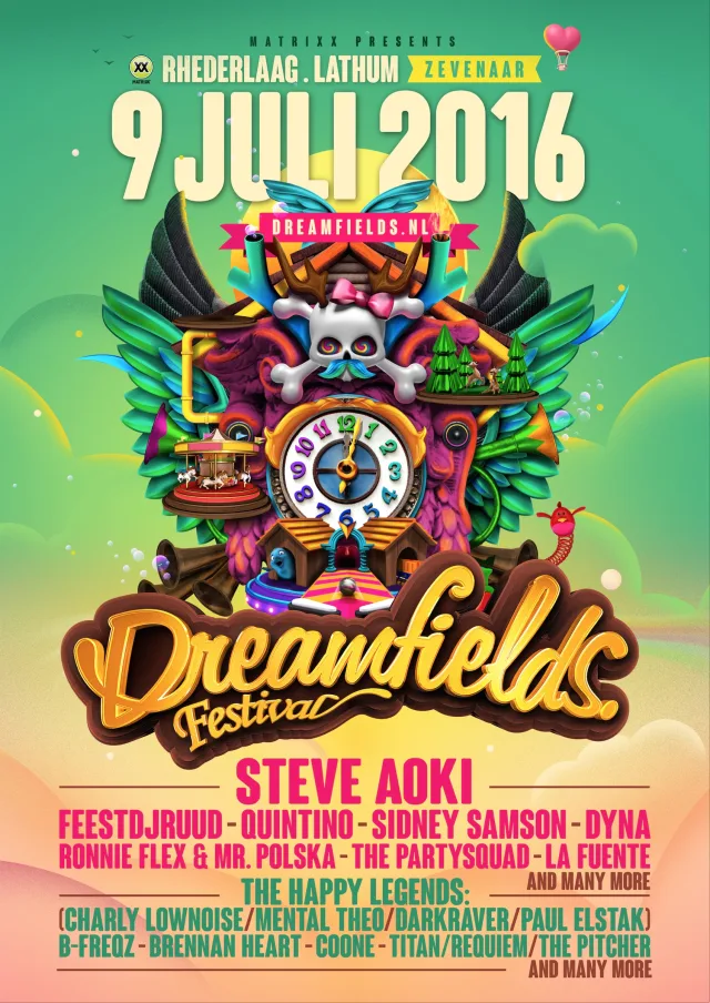 Poster: Dreamfields Festival 2016