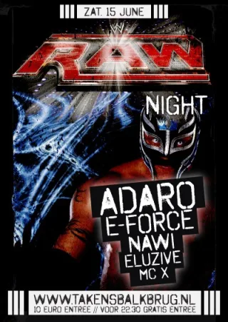 Poster: Night of the DJ's - RAW Night