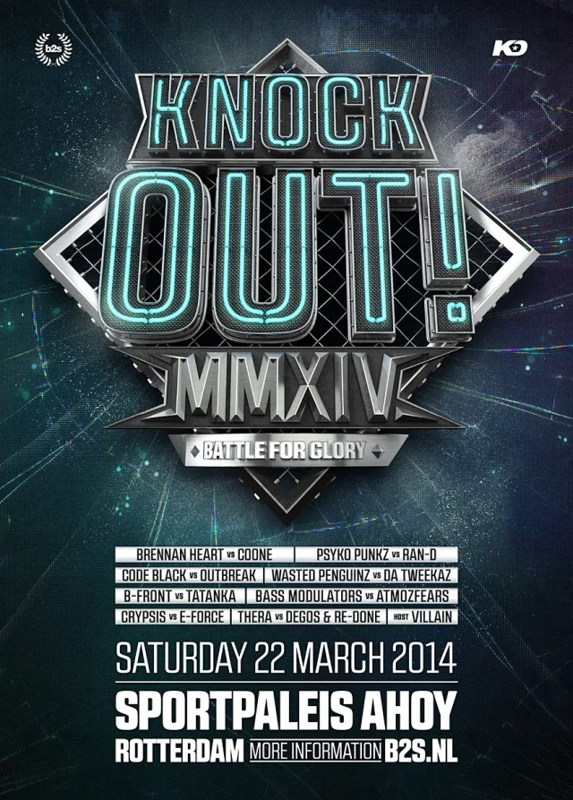 Poster: knockout - battle for glory