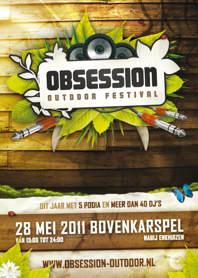 Poster: Obsession Outdoor Festival 2011