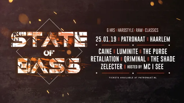 Poster: State of Bass – One Level Rougher