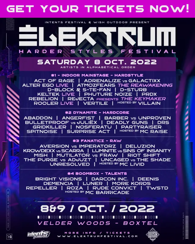 Poster: Elektrum Festival