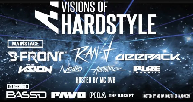Poster: Visions Of Hardstyle - Musc Club Kampen