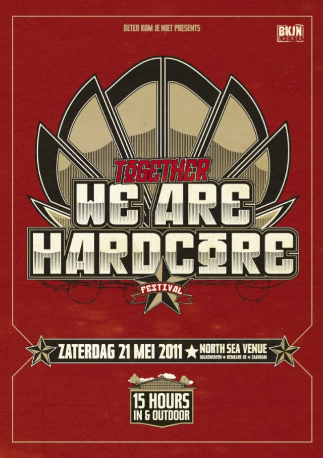 Poster: Together we are hardcore