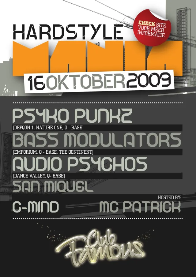 Poster: Hardstyle Mania