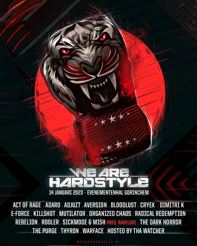 Poster: We Are Hardstyle 2023
