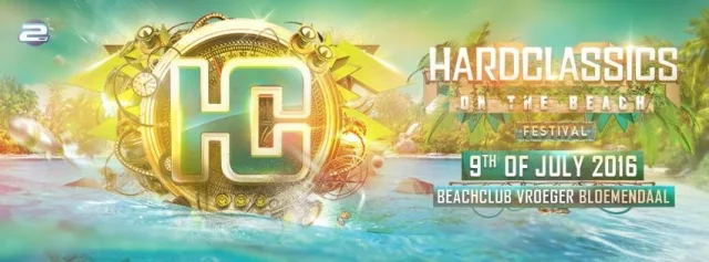 Poster: HardClassics on the beach festival