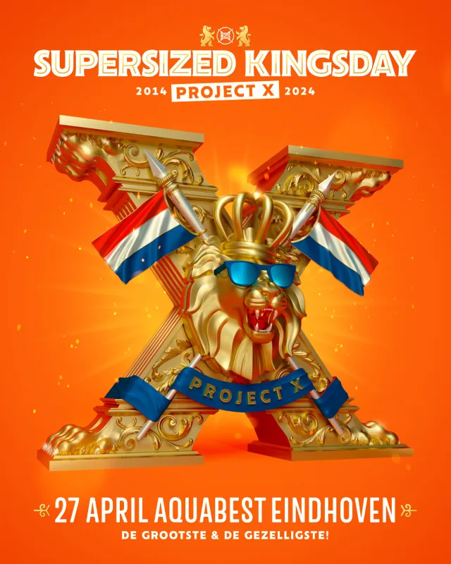 Poster: Supersized Kingsday Festival