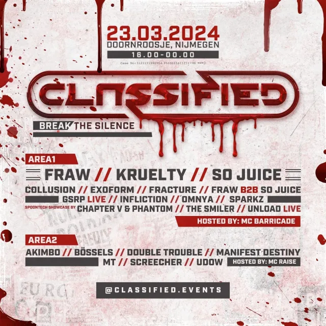 Poster: Classified 2024 - Break the Silence
