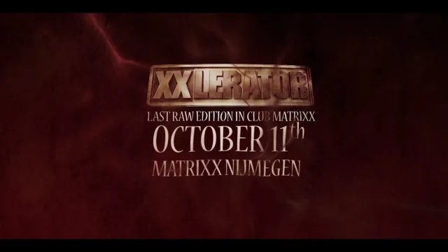 Poster: XXlerator Raw