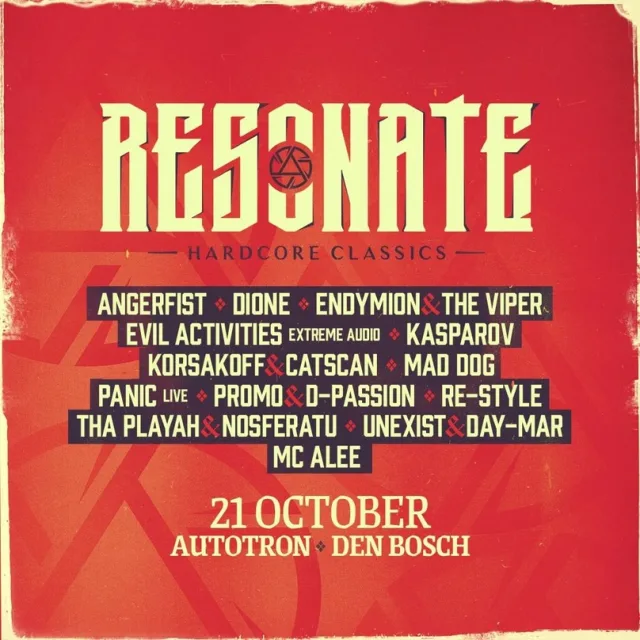 Poster: Resonate 2023 - Hardcore Classics