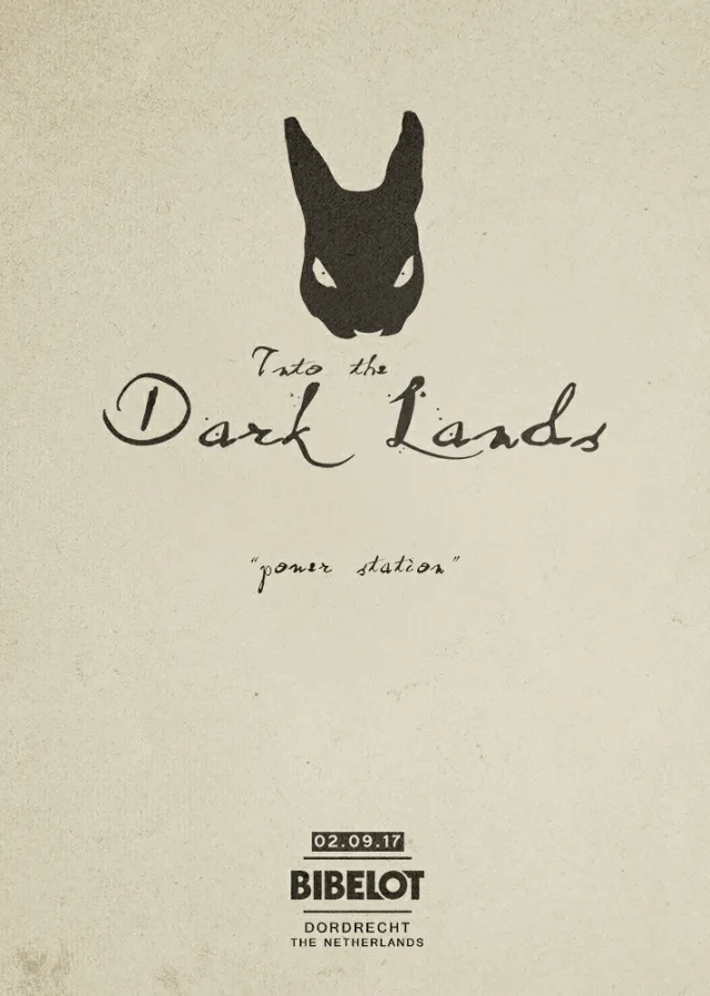 Poster: Into The Dark Lands · "Power Station"