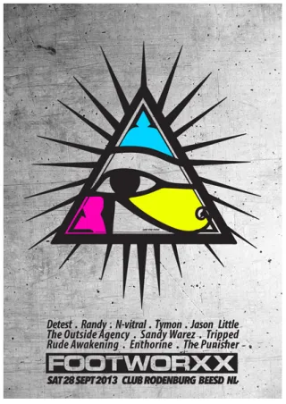 Poster: Footworxx- Face the Eye