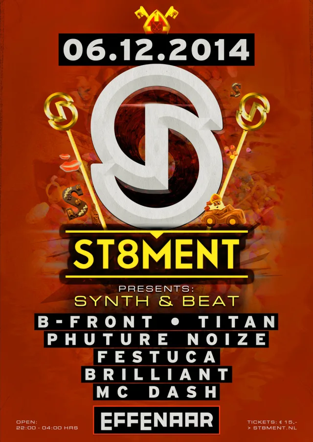 Poster: ST8MENT Synth & Beat