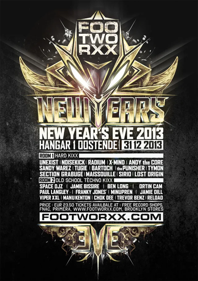 Poster: Footworxx NYE