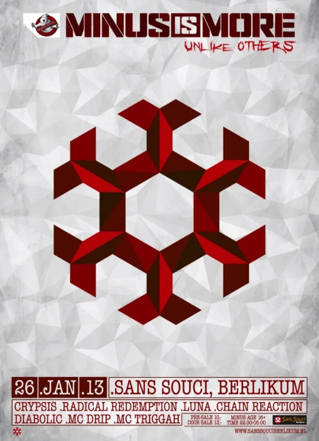 Poster: Beatbusters Minus is More edition