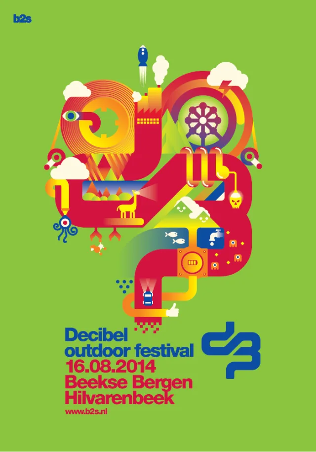 Poster: Decibel Outdoor Festival 2014