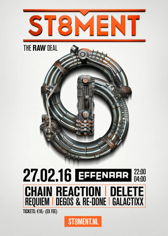 Poster: St8ment The Raw Deal