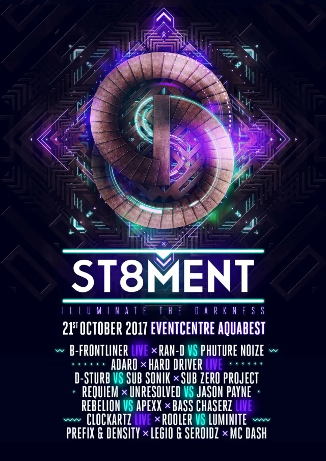 Poster: ST8MENT - Illuminate the Darkness
