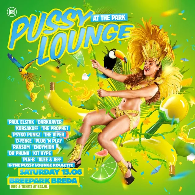 Poster: Pussy lounge at the Park 2019