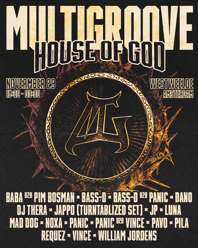 Poster: Multigroove: House of God