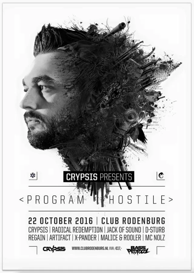 Poster: Bass Protocol - Club Rodenburg
