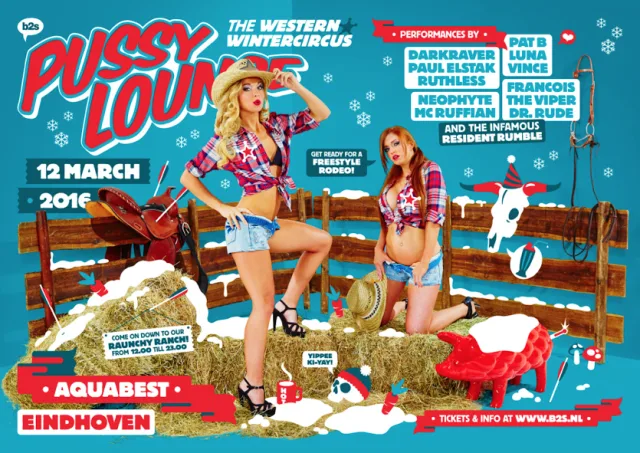 Poster: Pussy lounge Wintercircus