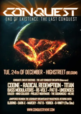 Poster: Conquest - End of existence & Jumpforce reunion