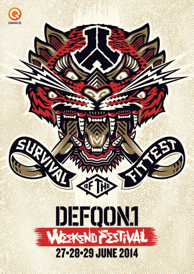 Poster: Defqon.1 Festival 2014