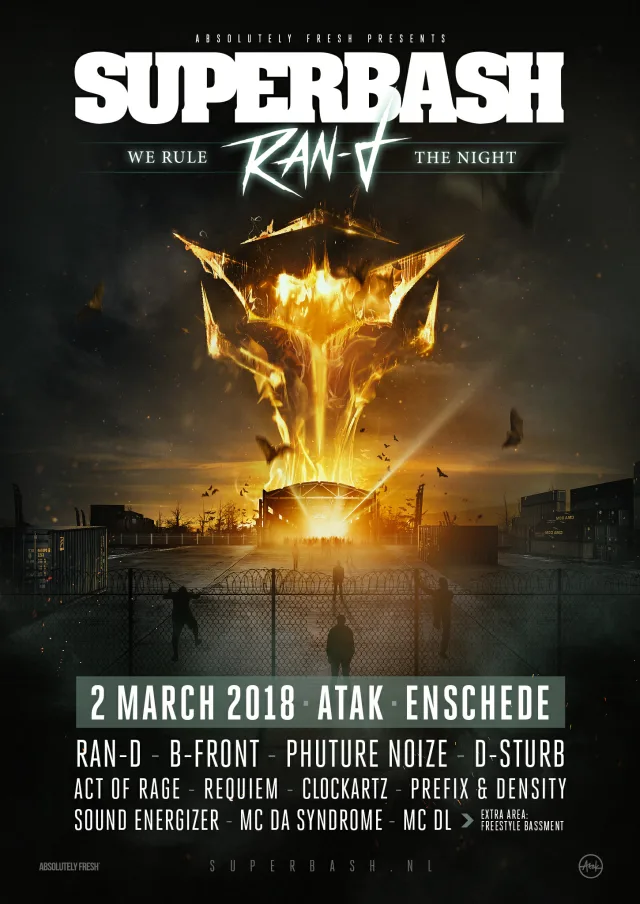 Poster: Superbash - We Rule The Night