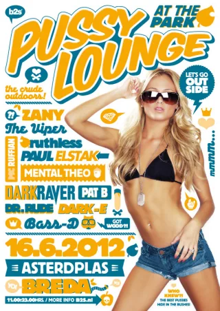 Poster: Pussy Lounge - At the Park